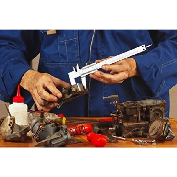 Profesjonell Vernier Caliper Rustfritt Stål Caliper 150mm Presisjon Digital Rustfritt Stål Vernier Mikrometer Verktøy