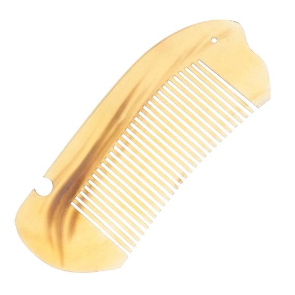 1pc Portable Hair Massage Comb Elegant Household Hairdressing Comb (light Yellow)Yellow12x5x0.2cm