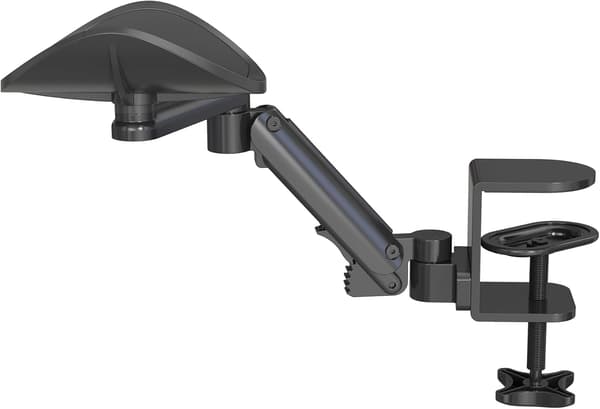 Ledat håndleddsstøtte, ergonomisk armlene for skrivebord, kontorbordtilbehør og viktig for hjemmekontor, justerbart håndledd