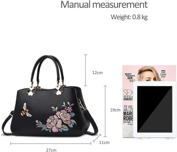 Retro Håndtasker med Topgreb Dame Crossbody Taske Dame Mode B B