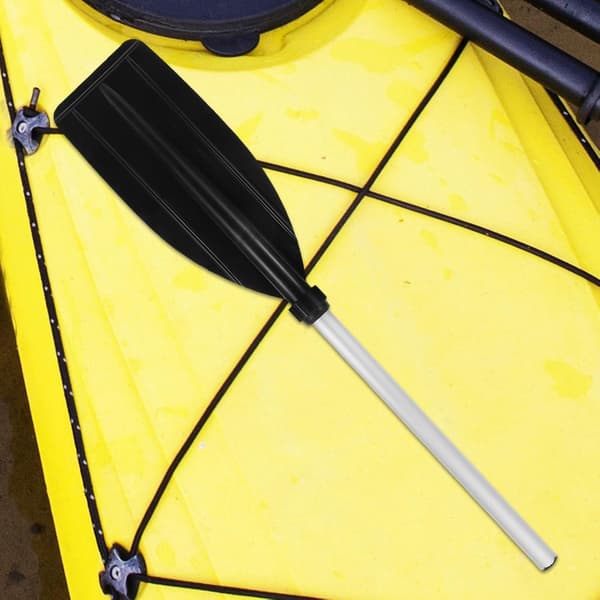 Aluminum Alloy Kayak Paddle 77cm Short Thickened Canoe Paddle Replacement