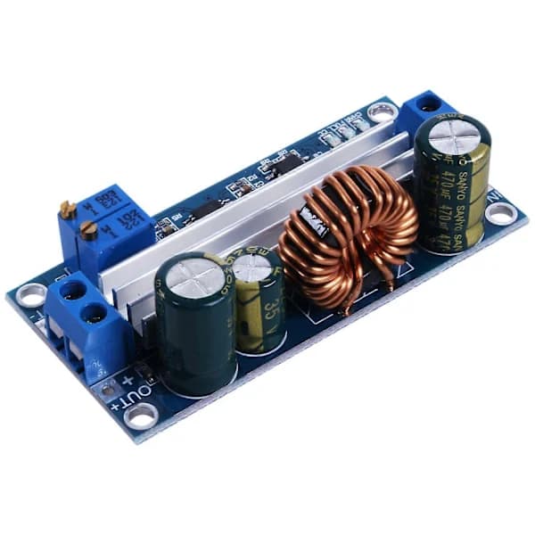 【xj】DC-DC Auto Buck Boost Spændingsomformer Nedtrapning/Optrapning Spændingsregulator Justerbar DC 5V-30V til