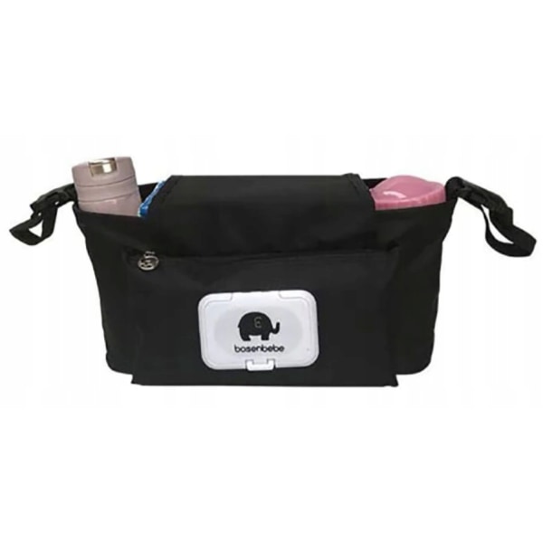 Barnevogn Oppbevaringspose Hengeveske Mamma Bag Stor kapasitet Multi-Purpose bleiepose