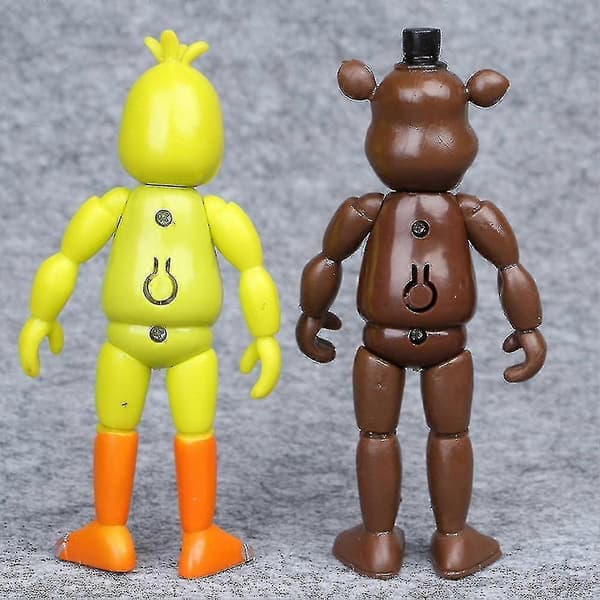5 st/set Five Nights At Freddys Actionfigurer Leksaker Samling Barn Julklapp