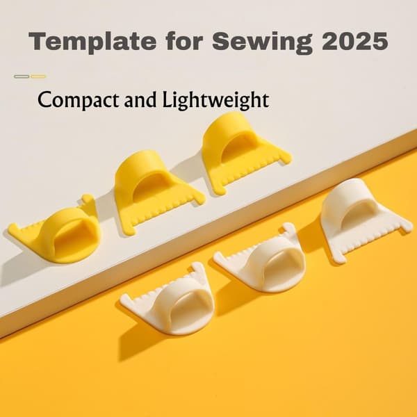 4-delt symåler for jevne sting, sømguide for konsistente sting, DIY-syguide for å fullføre sømmer, quilting og sying