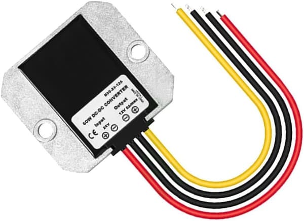 til DC Step Højeffektiv, Vandtæt Strømkonverter Regulator, 24V 12V Ned Modul, Stabilitet