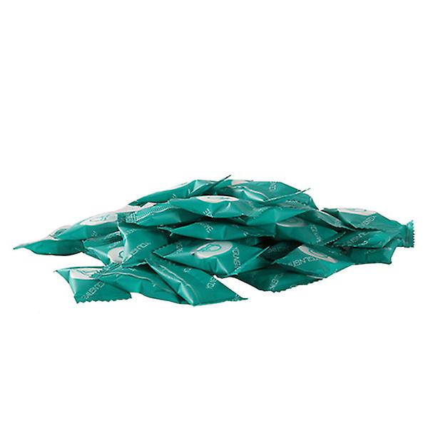 50 stk Komprimerede Vaskeservietter Komprimerede Mønt Håndklæde Mønt Vaskeserviet Vævspapir Komprimerede Tablet Servietter White 50pcs