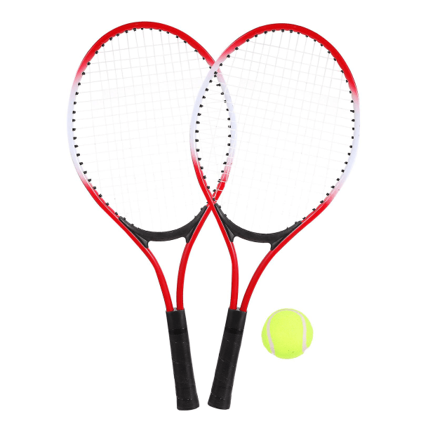 Lätt leksak Barn Sport Tennisracket Badmintonracketar För Barn Bulk Barn Tennisleksak Lättvikt Assorted Color 52X22CM