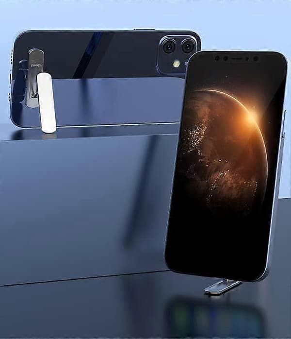 Black Universal Mini Size Aluminum Portable Foldable Desk Stand Holder Mobile Phone Stand Foldable Phone Desk Holder