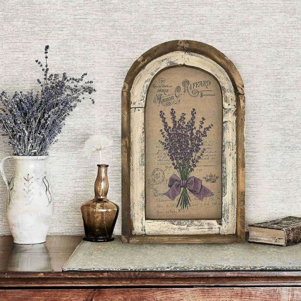 Lavendel veggkunst Baderomsdekor Akryl veggmaleri