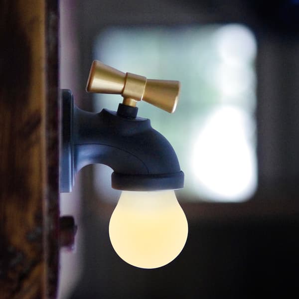 LED Intelligent Röststyrd Vägglampa, Induktionskran