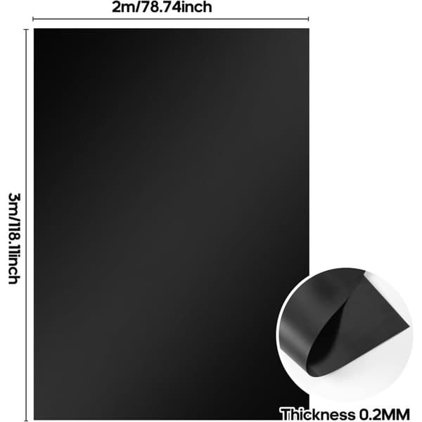 Pond Liner 3m x 2m – 20S (0.20mm) Thickness – UV and Rot Resistant HDPE Material – Durable Waterproofing 3m x 2m