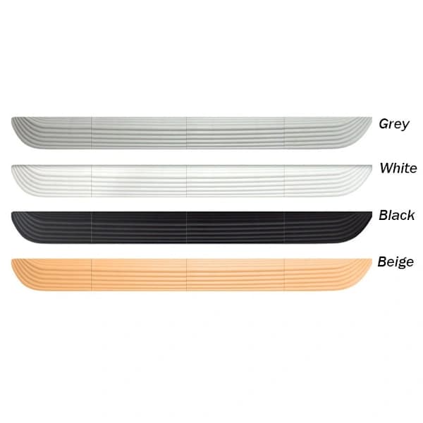 Tröskelramp för robotdammsugare, svart