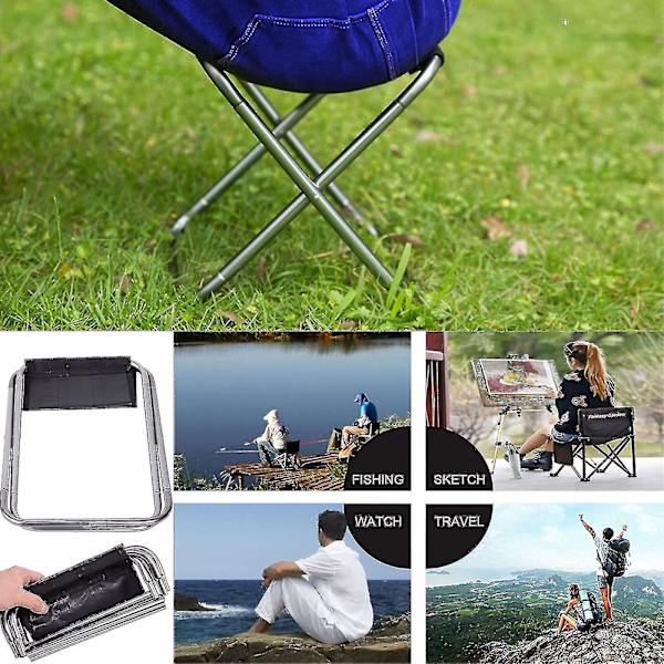 Foldbar Udendørs Rejse Stol Camping Skammel Fiskebåd Portable Stol Letvægts