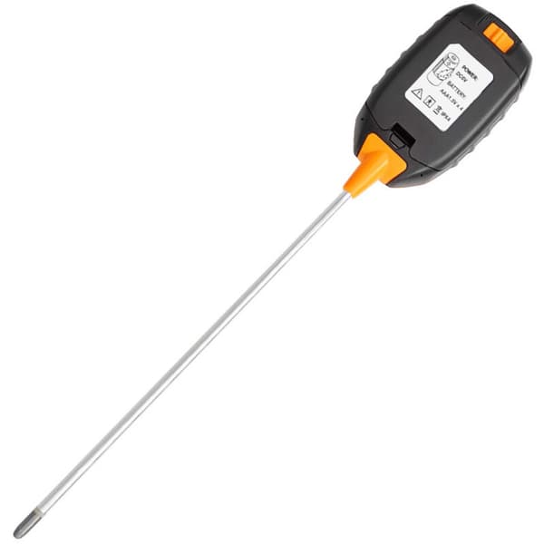 Soil pH Meter, 4-in-1 Digital Soil pH Tester, Soil Moisture, Light, pH and Temperature Tester, Garden Tool Kit for Plant Maintenance (bt)