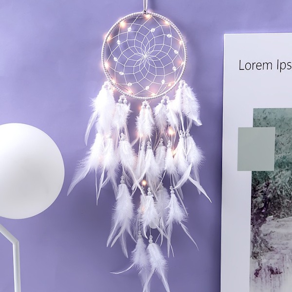 3 stk. Drømmfangere Solstjerne Design Håndlavet Traditionelt Design Håndværk Ornament til Væghængende Hjem Dekoration Drømmfänger