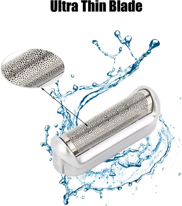 5s Shaver Foil and Cutter Blade for Braun, Replacement Foil C