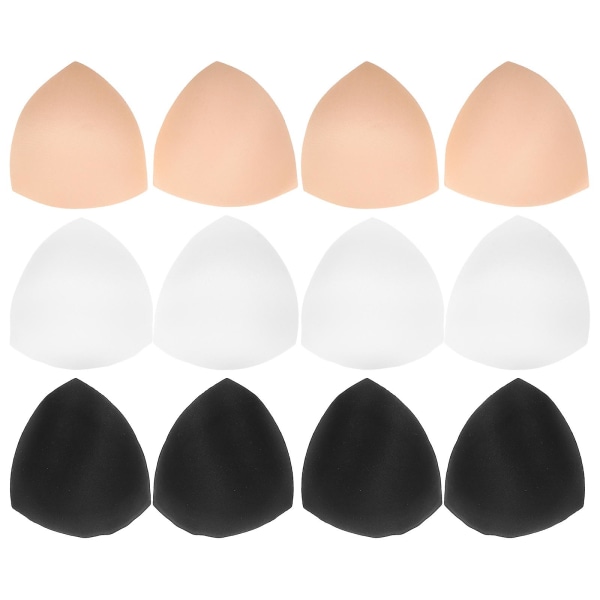 6 Par Workout-BH-kupor för Kvinnor Sport-BH-kuddar Sport-BH-inlägg Uttagbara BH-inlägg BH-koppinlägg 13,5 * 13,5 cm 13.5*13.5cm