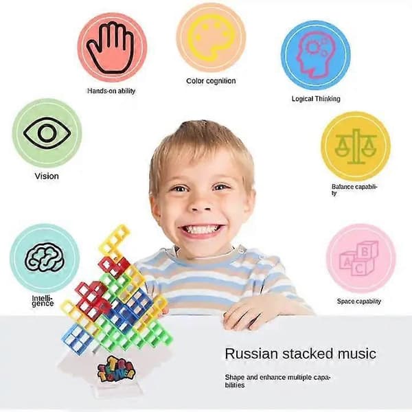 Stack Attack Game - Viral Interactive Balance Stacking Game for Family Game Nights