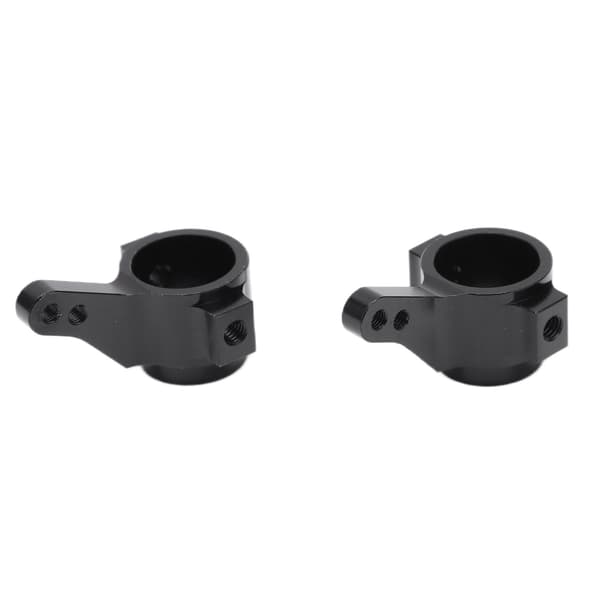 2 stk. Styrespindler Aluminiumlegering RC Bil Reservedele Tilbehør til TAMIYA CC01 Sort