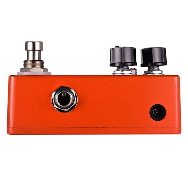 Mini Overdrive Preamp Pedal med True Bypass Switch Elektrisk gitar effektpedal for gitarspillere holdbar og bærbar(D250X)