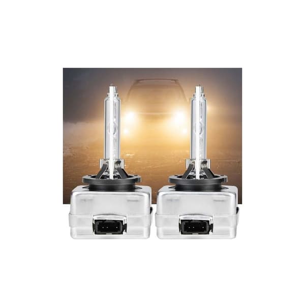 2 stk D1S 6000K 35W bilfrontlykter erstatningspærer xenonlampe-6000k