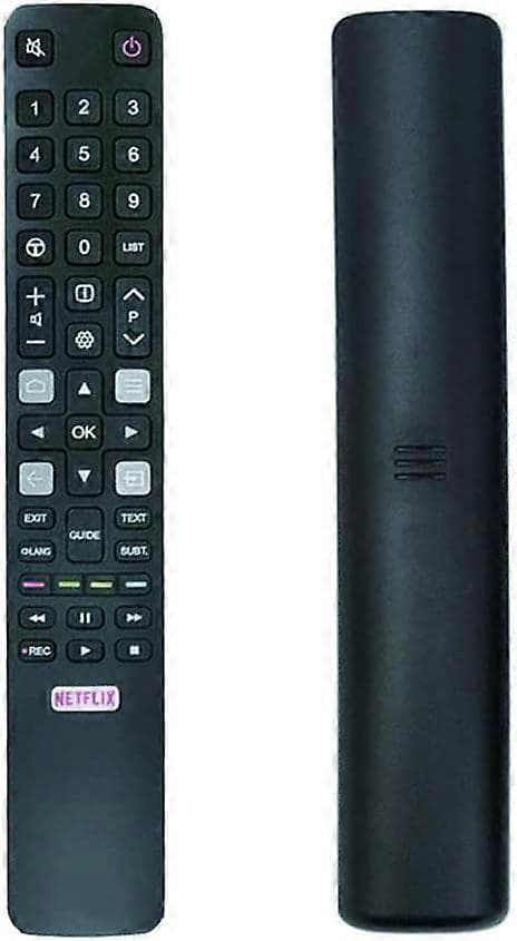 Replacement Remote Control TCL RC802N for TCL TV, TCL Thomson Remote Control for TCL Smart TV [DB]