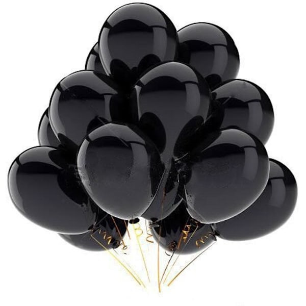 50 stk Fødselsdagsfest Latex Balloner, 12 tommer UNA Fødselsdagsfest Latex Ballon