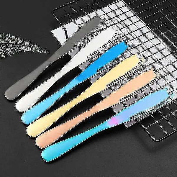 4-piece Stainless Steel Butter Knife Dessert Tool Breakfast Tool
