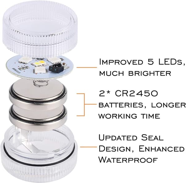 Mini undervands LED-lys, ALED LIGHT undervandslys Wa