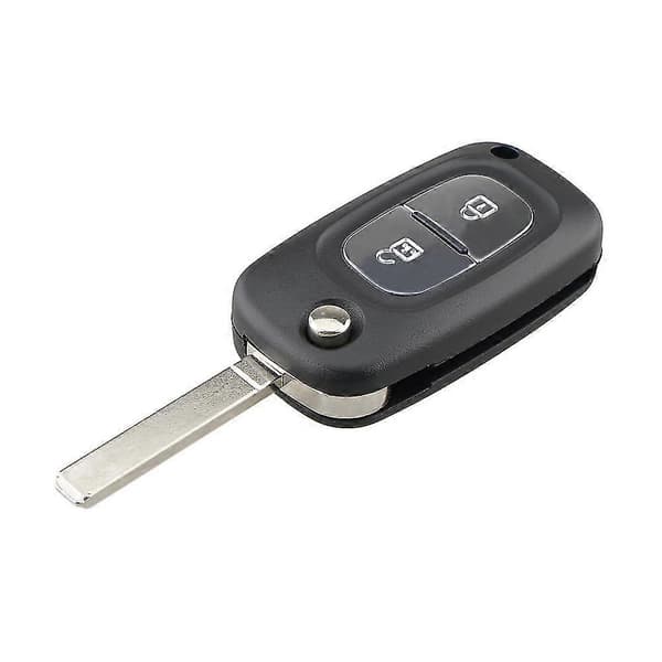 Bilnøgle Erstatning 2 Knapper Bilnøglehus Til Renault Clio / Megane / Kangoo / Modus