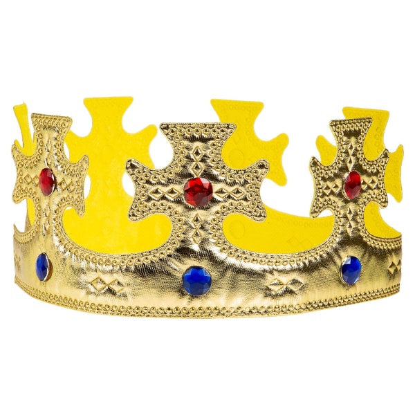 Barn Prince's Crown Tiara Pojkar Crown Huvudbonad Halloween Crown Rekvisita Halloween DecorGolden59x8,5cm Golden 59x8.5cm