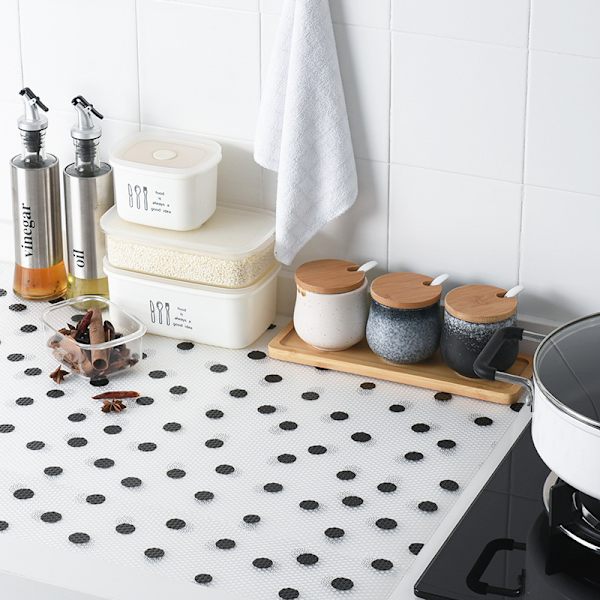 Waterproof Refrigerator Mat, Shelf Liner, Cabinet Protector, Wardrobe Mat, 45*120cm