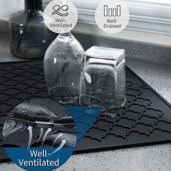 Dish Drying Mats For Kitchen Counter Heat Resistant Mat