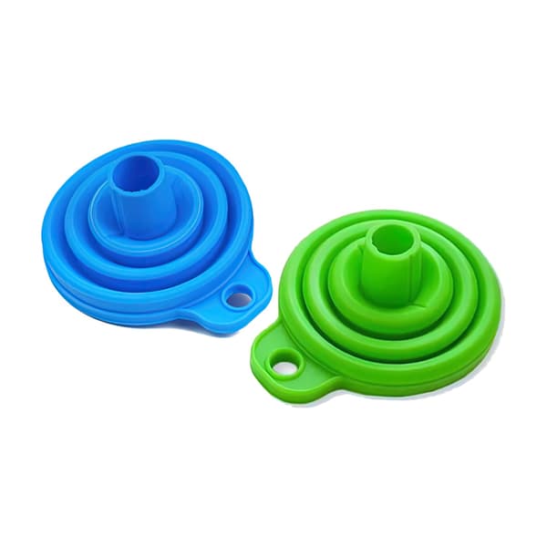 2-pak - Silikonetragt - Sammenklappelig - 7 cm multifärg multicolor