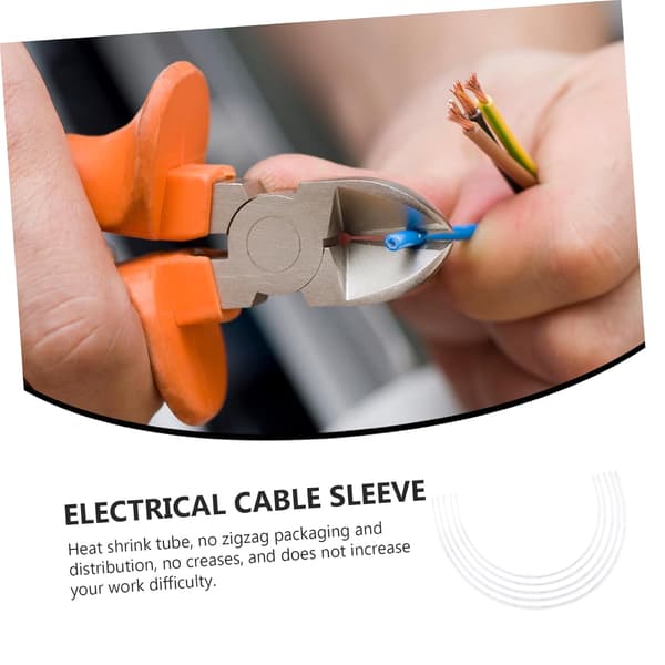 5 Pcs Heat Shrink Tubing Wire Shrink Wrap Electrical Cable Wire Insulation Kit
