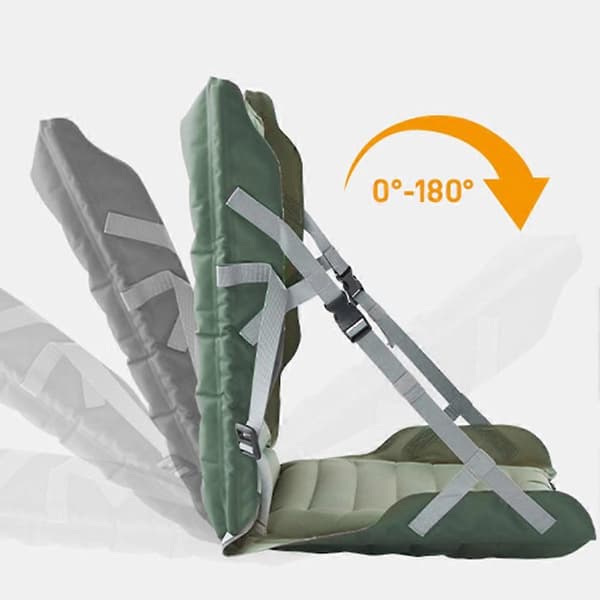 Portable Air Cushion Inflatable Camping Folding Outdoor Chairs Multi-angle Adjustable High-strength Support Camping Hiking Accessories
