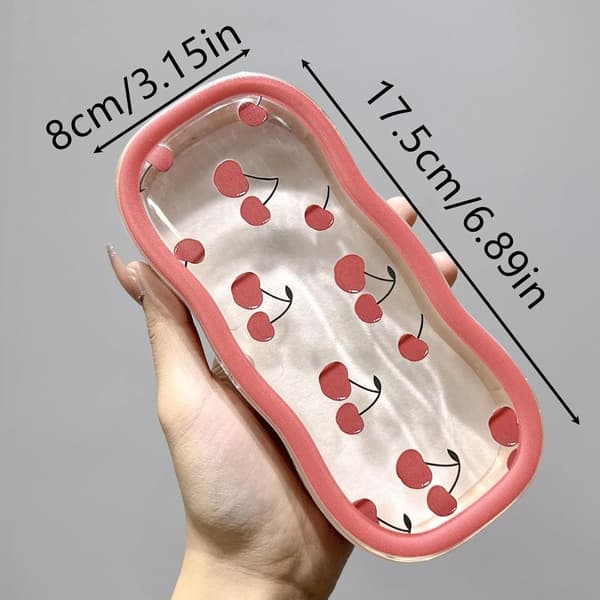 Hard Shell Glasses Case, Transparent wxspss Case, Cute Case for Sunglasses and Reading Glasses