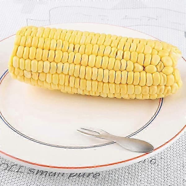 Maiskolbeholdere Sett med 21 Rustfrie Maiskolbespyd for Grilling Maiskolbeholdere Hjemmelaging Gaffel