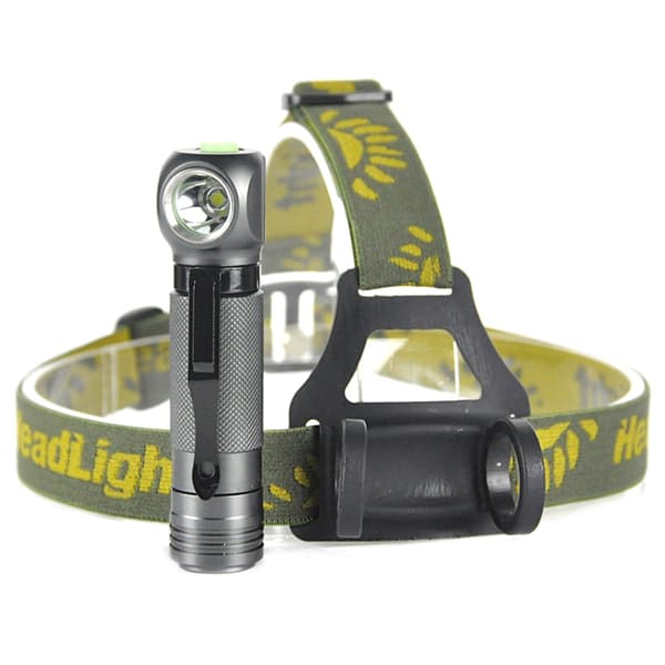 BORUiT XPL V5 LED 1000LM Otsalamppu 3 tilaa Vedenpitävä