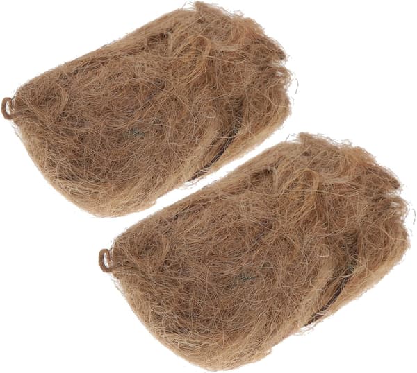 2 stk. statiske græstuer til modellandskab, miniaturevegetation DIY-materiale