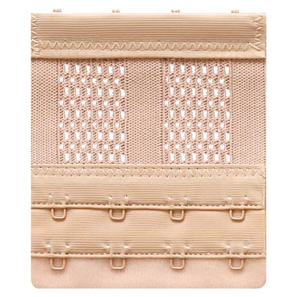 2-pack Bra Extenders, Elastic Bra Strap Extenders Beige Beige Beige