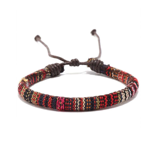 Bohemian Style Braided Bracelet MultiColor MultiColor MultiColor