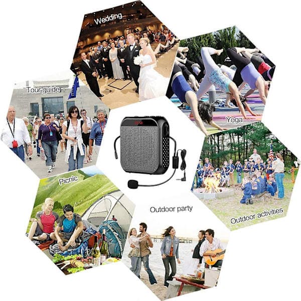 Speakerförstärkare Bärbar Högtalare Handsfree Högtalare