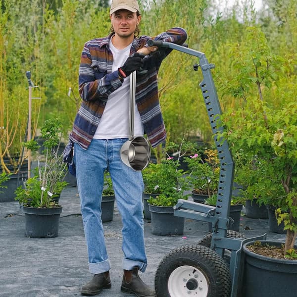 18,3\" ekstra lang håndtag rustfrit stål vandøse 18,3\" 5,5\"
