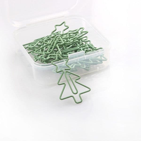 20-pack metalliska julgransdekorationer med julgransdesign