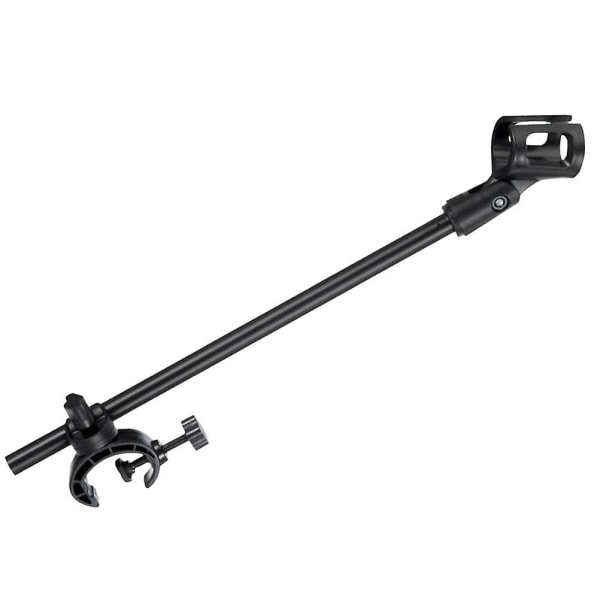 Universal Plast Mikrofon Suspensjonsstang Skrivebords Mikrofonarm Mikrofon Tilbehør Svart 40x3x3cm Black 40x3x3cm