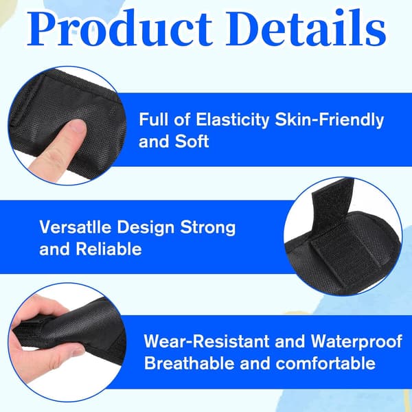 Shoulder Pad for Bag Strap, Extra Thick Soft Shoulder Strap Pad Removable Backpack Strap Pads for Backpack, Duffel Bag, Guitar Strap Pad