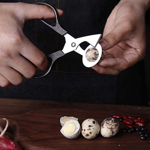 10 stk Æg Saks - Vagtel Æg Skaller Skærere Separator Cigar Cutter