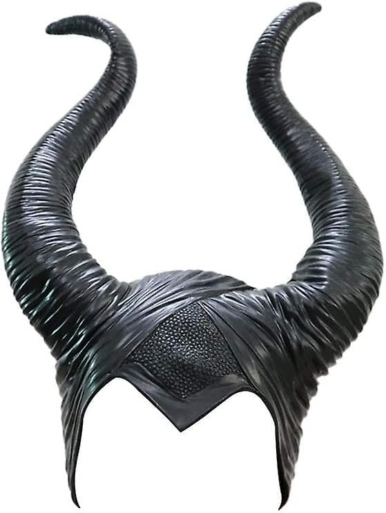 Halloween Maleficent Horn Hodebånd Cosplay Svart